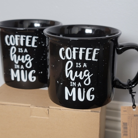 NWT! Set of 2! Coffee is a Hug in a Mug - Picture 3 of 5
